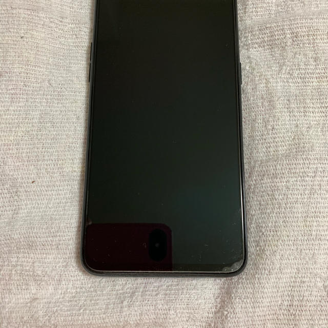 楽天モバイル　OPPO　Reno　A　128GB　ブラックほぼ新品 スマホ/家電/カメラのスマートフォン/携帯電話(スマートフォン本体)の商品写真