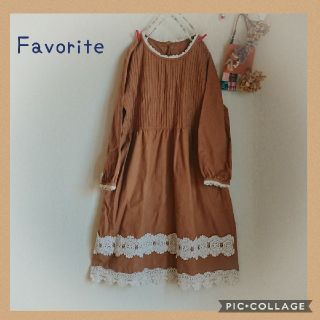 フェイバリット(Favorite)のFavorite＊レースワンピース(ひざ丈ワンピース)