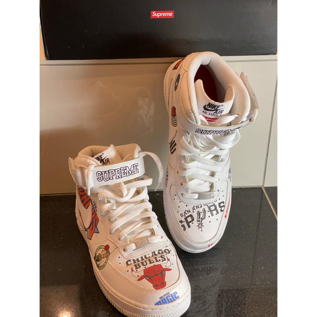 メンズsupreme nike airforce1  NBA ハイカット スニーカー