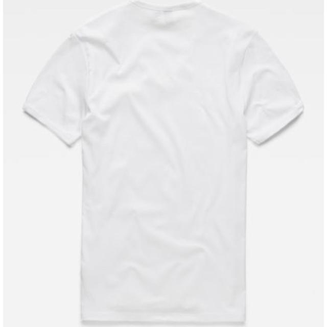 G-STAR RAW(ジースター)の新品２枚組⭐️ G-STAR RAW  Tシャツ Vネック 白 ホワイト メンズのトップス(Tシャツ/カットソー(半袖/袖なし))の商品写真