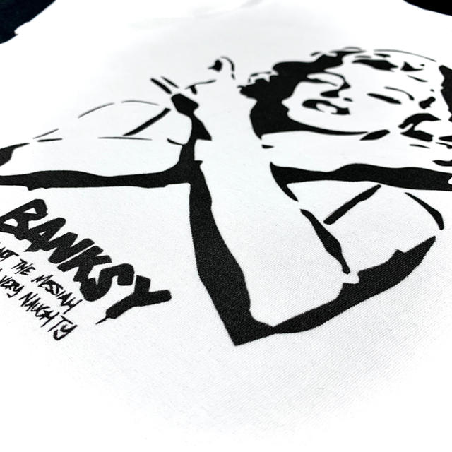 【BANKSY】新品 バンクシー マリリンモンロー グラフィティ Tシャツ