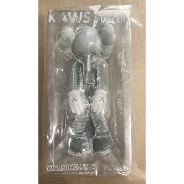 ◇KAWS SMALL LIE Grey◇カウズ フィギュア グレー新品未開封品の通販