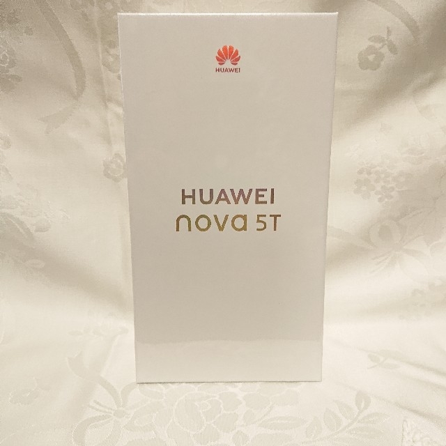 新品・未開封 HUAWEI Nova 5T SIMフリー ミッドサマー パープルパープル
