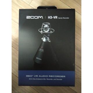 ズーム(Zoom)の新品未開封 ZOOM H3-VR 360o全方位の音を収録 ハンディレコーダー(その他)