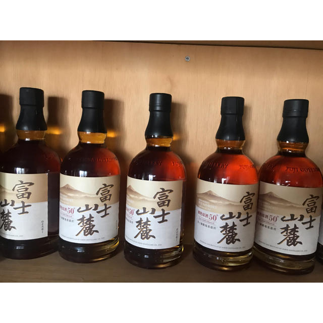 キリン ウイスキー 富士山麓 樽熟原酒50度 5本セット - www