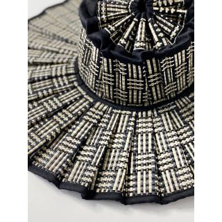 ロンハーマン(Ron Herman)のLorna Murray  Capri Hat Mサイズ 新品タグ付き(麦わら帽子/ストローハット)