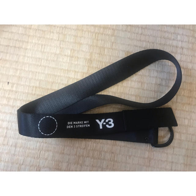 Y-3(ワイスリー)のY-3 ベルト　Lサイズ　130cm 黒 メンズのファッション小物(ベルト)の商品写真
