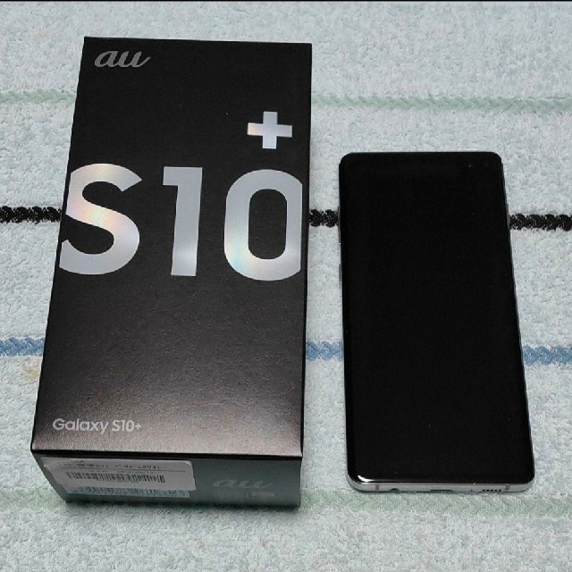 Galaxy S10＋ PrismWhite 128GB au