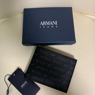 アルマーニジーンズ(ARMANI JEANS)のタグ付き新品♡アルマーニ　ジーンズ　メンズ　おり財布(折り財布)