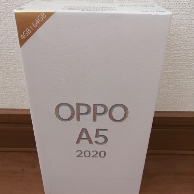 スマートフォン本体納付書付　OPPO A5 2020 blue CPH1943 新品送料込