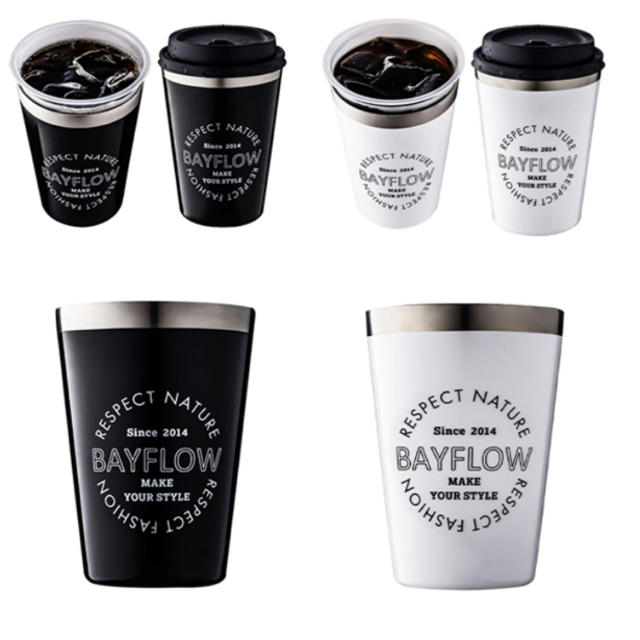 ローソン限定　タンブラー　BAYFLOW LOGO TUMBLER BOOK