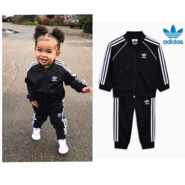 adidas(アディダス)の新品　アディダス　ジャージ  上下セット キッズ/ベビー/マタニティのキッズ服男の子用(90cm~)(その他)の商品写真