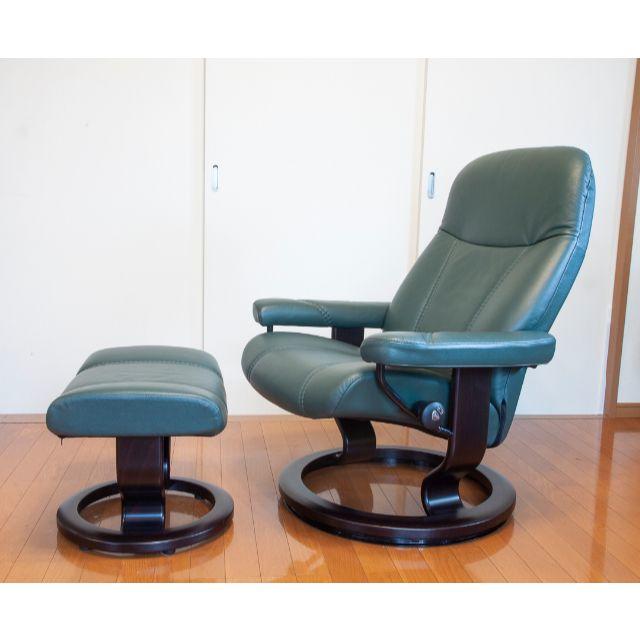 【美品】EKORNES エコーネス ストレスレスチェア コンサル M