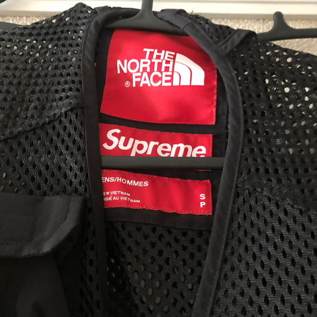 supreme the north face vest sサイズ