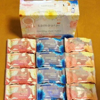 サムライ(SAMOURAI)の新品未使用サムライウーマン 入浴剤スパークリングタイプ 12錠入(入浴剤/バスソルト)