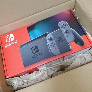 ニンテンドースイッチ(Nintendo Switch)のSwitch グレー 新品未使用(家庭用ゲーム機本体)