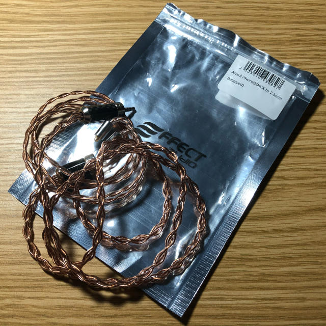 配送員設置送料無料 Effect Audio AresⅡ mmcx 2.5mm リケーブル - 【割引クーポン対象品】 - active