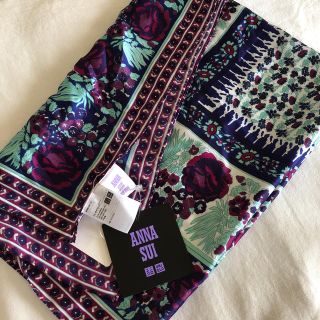 アナスイ(ANNA SUI)のユニクロ　アナスイ　スカーフ　新品未使用(バンダナ/スカーフ)