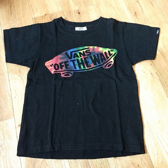 VANS(ヴァンズ)のVANS Tシャツ 130 黒 キッズ/ベビー/マタニティのキッズ服男の子用(90cm~)(Tシャツ/カットソー)の商品写真