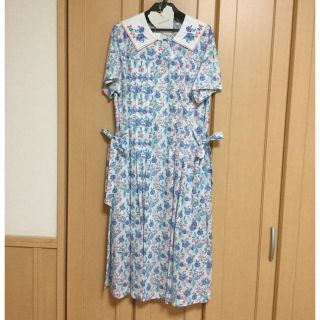 ジェーンマープル(JaneMarple)のJane Marple  :Celia EMB collar dress(ロングワンピース/マキシワンピース)