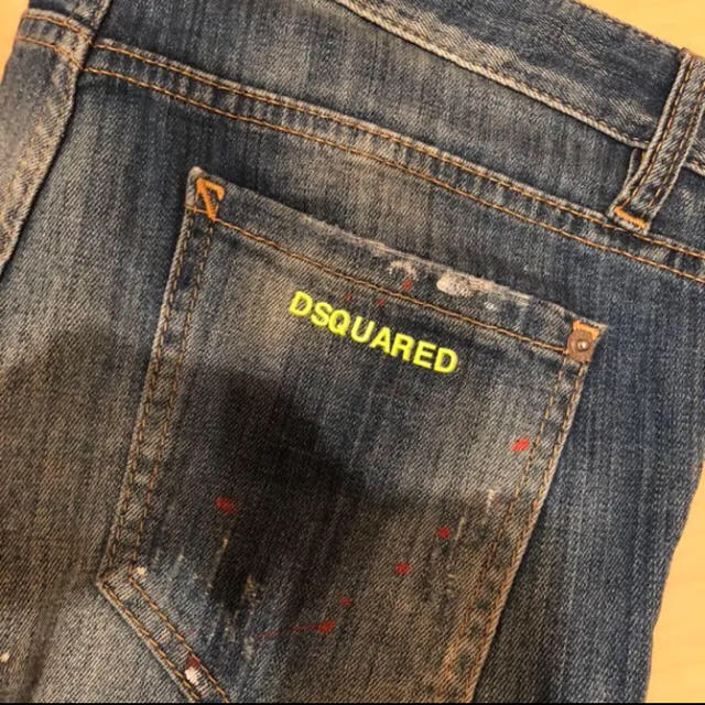 DSQUARED2(ディースクエアード)のDSQUARED2 ロールアップスキニーデニム レディースのパンツ(デニム/ジーンズ)の商品写真