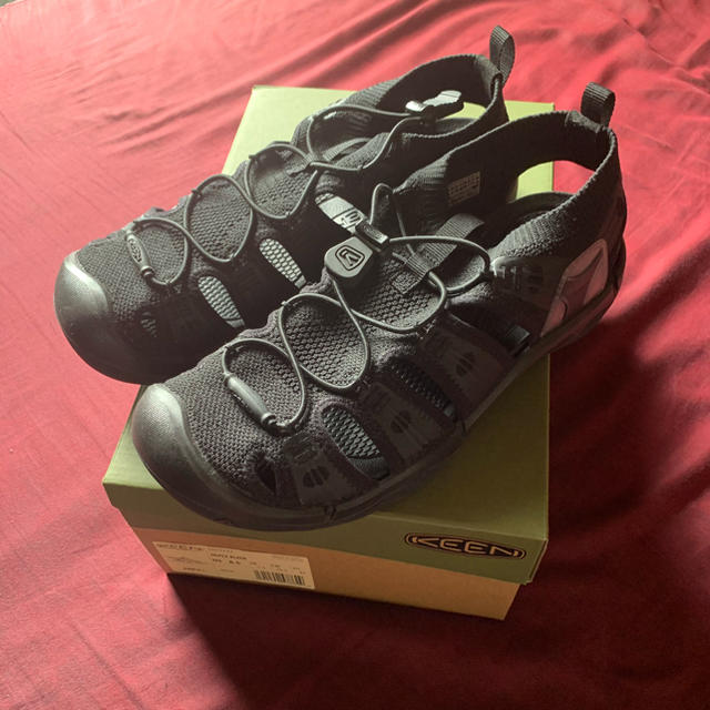 KEEN EVOFIT 1 TRIPLE BLACK  キーン　26.5サンダル