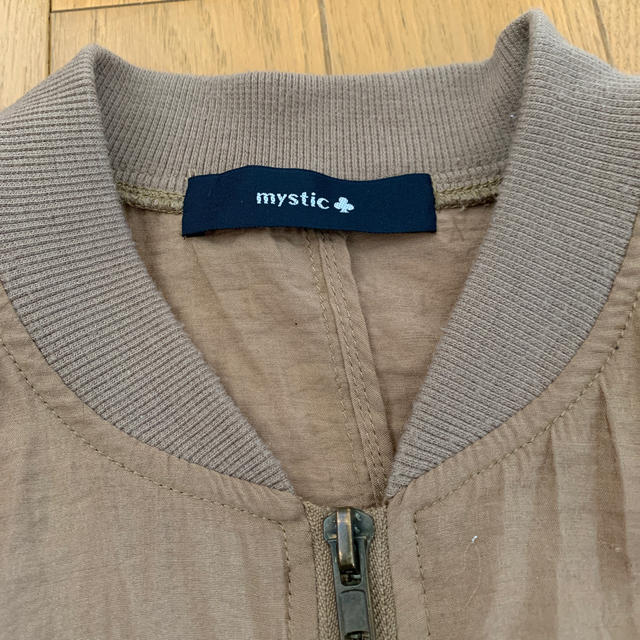 mystic(ミスティック)のmystic 七分袖　ブルゾン　 レディースのジャケット/アウター(ブルゾン)の商品写真
