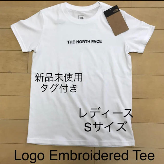 【新品未使用】ノースフェース Logo Embroidered Teeレディース