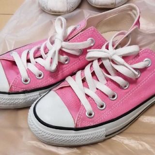 コンバース(CONVERSE)のコンバース　ピンク(スニーカー)