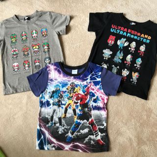 バンダイ(BANDAI)の仮面ライダー & ウルトラマン ★ 110 Tシャツセット (Tシャツ/カットソー)