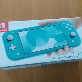 ニンテンドースイッチ(Nintendo Switch)の新品 ニンテンドー スイッチライト ターコイズ　Switch right 本体(携帯用ゲーム機本体)