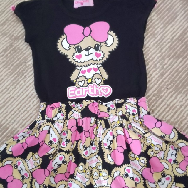 EARTHMAGIC(アースマジック)のワンピース  120㎝ キッズ/ベビー/マタニティのキッズ服女の子用(90cm~)(ワンピース)の商品写真