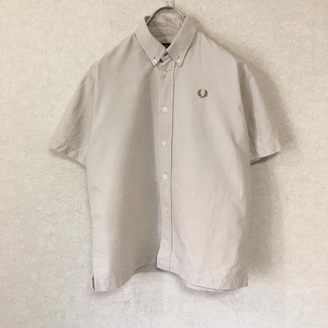 FRED PERRY(フレッドペリー)のフレッドペリー 半袖 シャツ 古着 ポルトガル製 メンズ レディース M メンズのトップス(シャツ)の商品写真