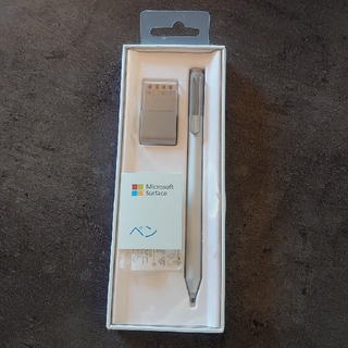 マイクロソフト(Microsoft)のMicrosoft Surface pen model 1710 シルバー(PC周辺機器)