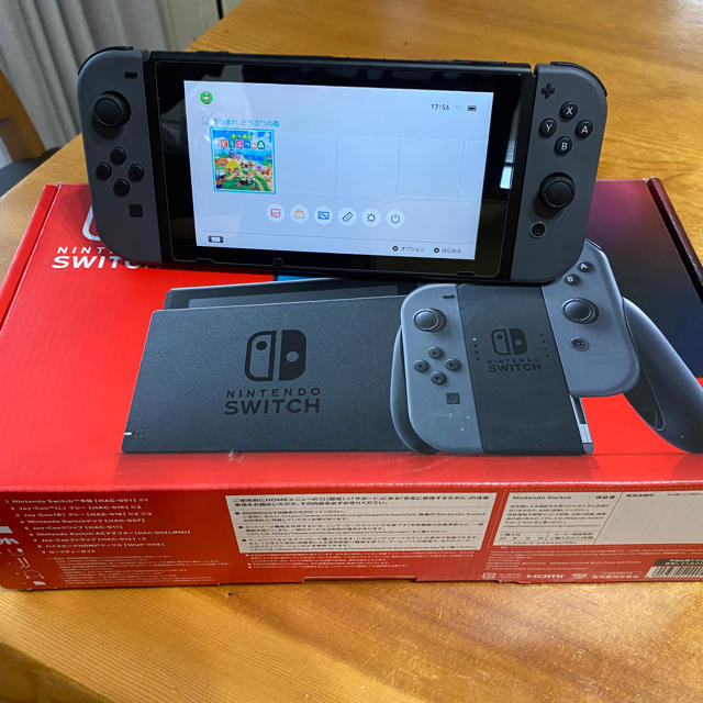 新型　Nintendo Switch Joy-Con(L)/(R) グレー