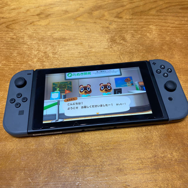 新型　Nintendo Switch Joy-Con(L)/(R) グレー
