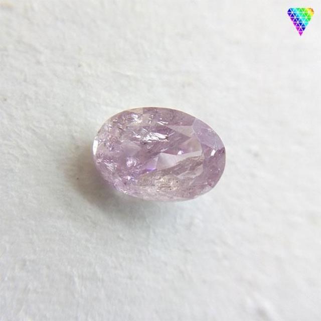 0.236 ct F. L.Pur. Pink 天然 ピンク ダイヤモンド