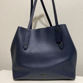 コーチ(COACH)のcoach マーケットトート　bag  レザー　値下げ可能(トートバッグ)