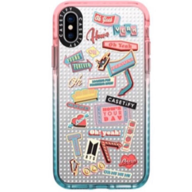 iPhone(アイフォーン)のBTS×casetify iPhoneXケース スマホ/家電/カメラのスマホアクセサリー(iPhoneケース)の商品写真