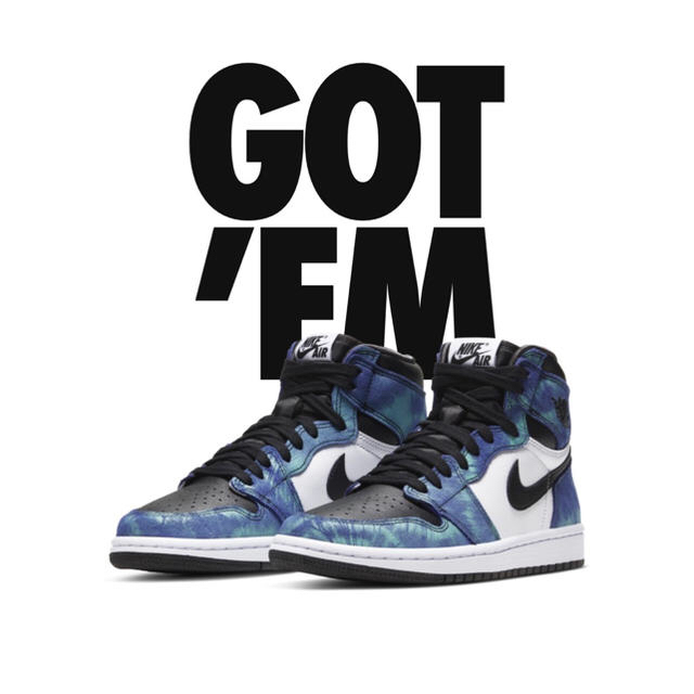 NIKE AIRJORDAN1  Tie-Dye aj1