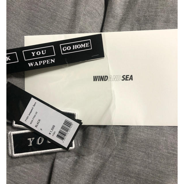 wind and sea ワッペン メンズのファッション小物(その他)の商品写真