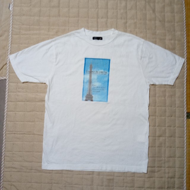 INED(イネド)のINED  HOMME　メンズ　半袖　プリント　Tシャツ メンズのトップス(Tシャツ/カットソー(半袖/袖なし))の商品写真