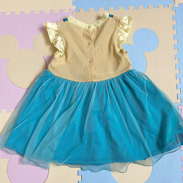 Disney(ディズニー)のアナ雪ワンピース ９０ キッズ/ベビー/マタニティのキッズ服女の子用(90cm~)(ワンピース)の商品写真