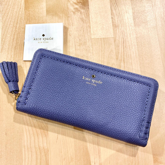 ファッション小物☆kate spade new york☆タッセル付き長財布/新品・未使用♪