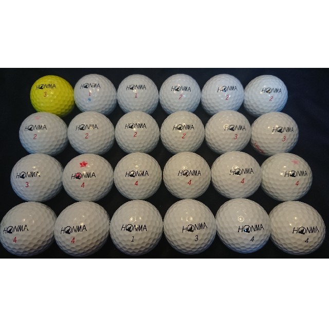 本間ゴルフ ホンマ Tw X 他 24球 ロストボール ゴルフボールの通販 By コカヤン S Shop ホンマゴルフならラクマ