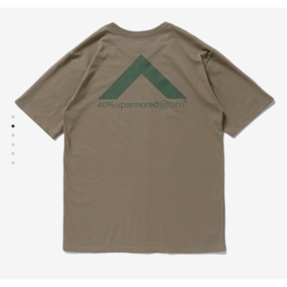 ダブルタップス(W)taps)の【希少XXLサイズ】WTAPS 40PCT UPARMORED BEIGE(Tシャツ/カットソー(半袖/袖なし))