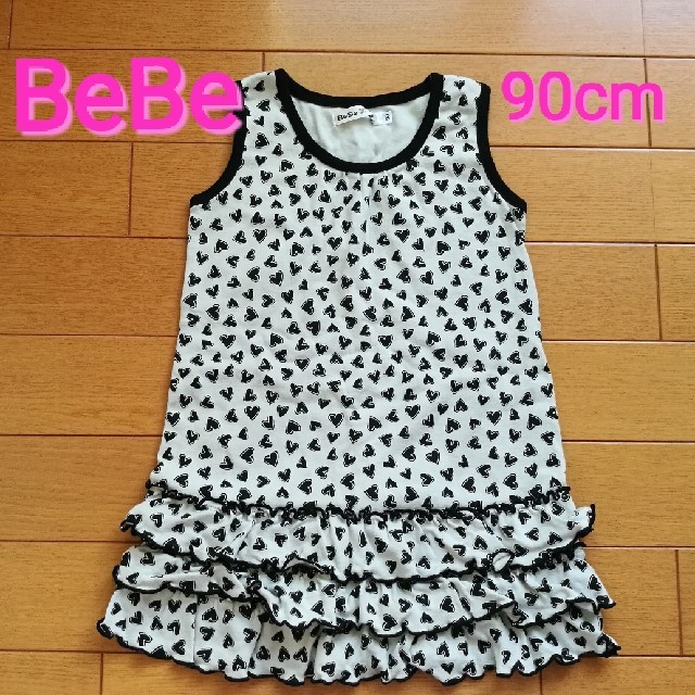 BeBe(ベベ)のbebe かわいい トップス キッズ/ベビー/マタニティのキッズ服女の子用(90cm~)(Tシャツ/カットソー)の商品写真