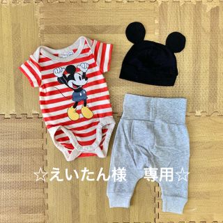 エイチアンドエム(H&M)の【H&M】Disney ロンパースセット(ロンパース)