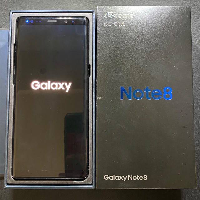 おまけ付き】Galaxy Note 8 Black 64 GB SIMフリー-