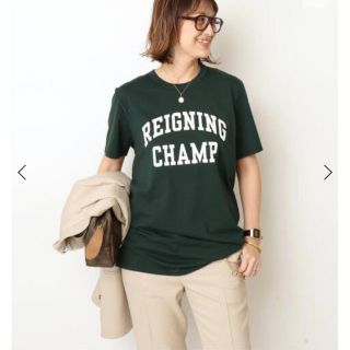 ドゥーズィエムクラス(DEUXIEME CLASSE)の新品未使用 REIGNING CHAMP ロゴTシャツ ドゥーズィエムクラス(Tシャツ(半袖/袖なし))